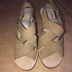 Dolce Vita 4” cork wedge sandals